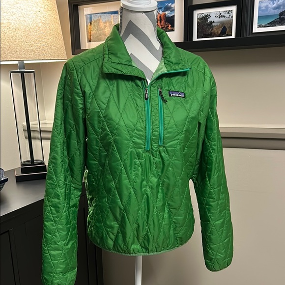 PATAGONIA Nano Puff Pullover Jacket, Fennel Green, Medium - Picture 2 of 11